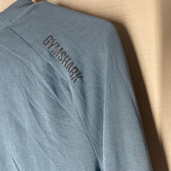 Gymshark Blue Long Sleeve Top - Picture 3 of 15